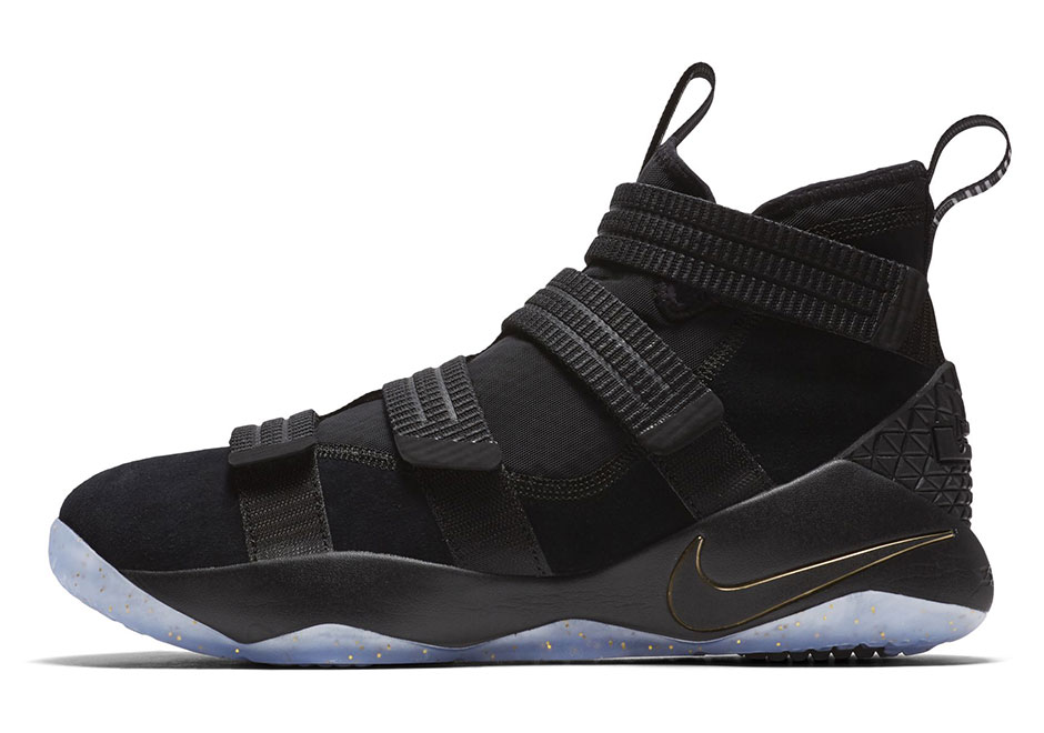 Nike,Soldier 11  黑金配色！总决赛 Nike LeBron Soldier 11 下月发售！