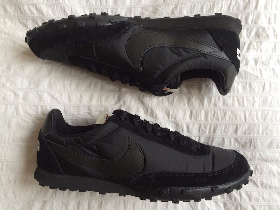 Nike,CDG,Waffle Racer,AA9709-0  黑魂气质！CDG x Nike Waffle Racer 实物曝光