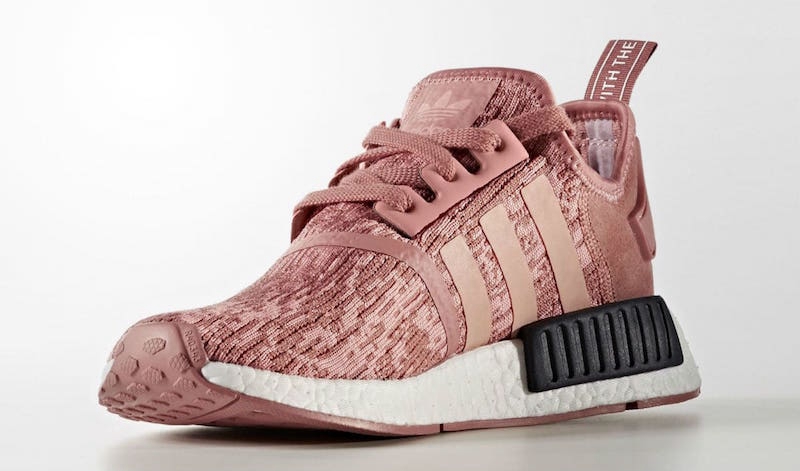 adidas,NMD R1,Primeknit,Raw Pi  藕粉色噪音 + 拼接鞋面！NMD R1 PK “Raw Pink” 九月登场