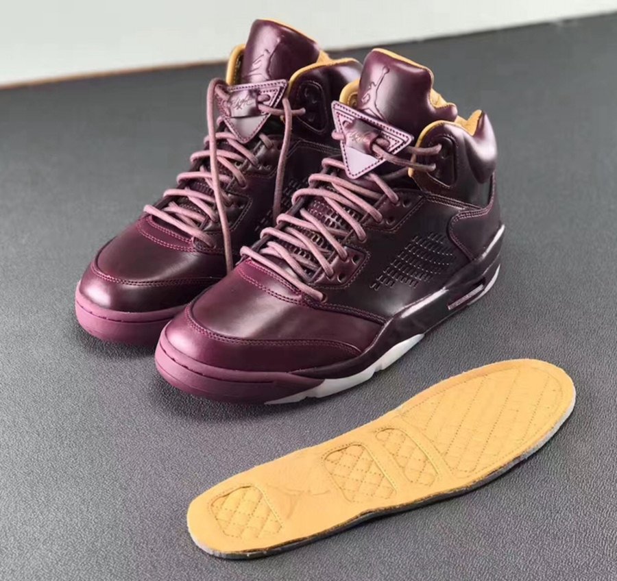 Air Jordan 5 Premium,Wine,AJ5  巅峰新成员！酒红色 Air Jordan 5 Premium “Wine” 实物曝光