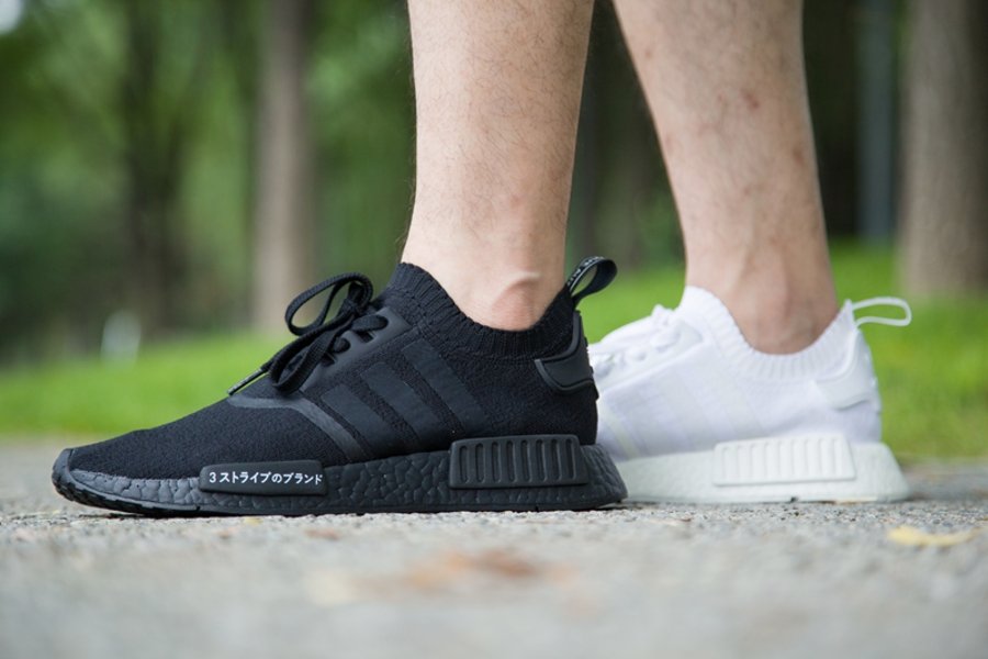 Triple White,Triple Black,NMD  小编开箱 | 这两款纯色精品我觉得 OK，一点也不普通！