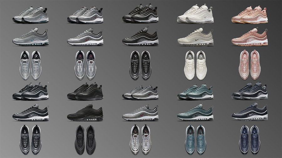 Air Max 97,Nike  不仅有银子弹！这一波 Air Max 97 满足你的各种要求！