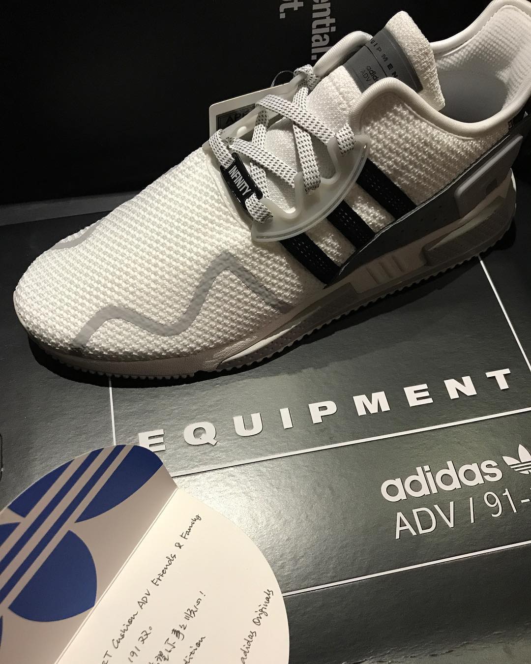 adidas,EQT Cushion ADV  羡慕嫉妒！六叔晒出 EQT Cushion ADV 非市售版本