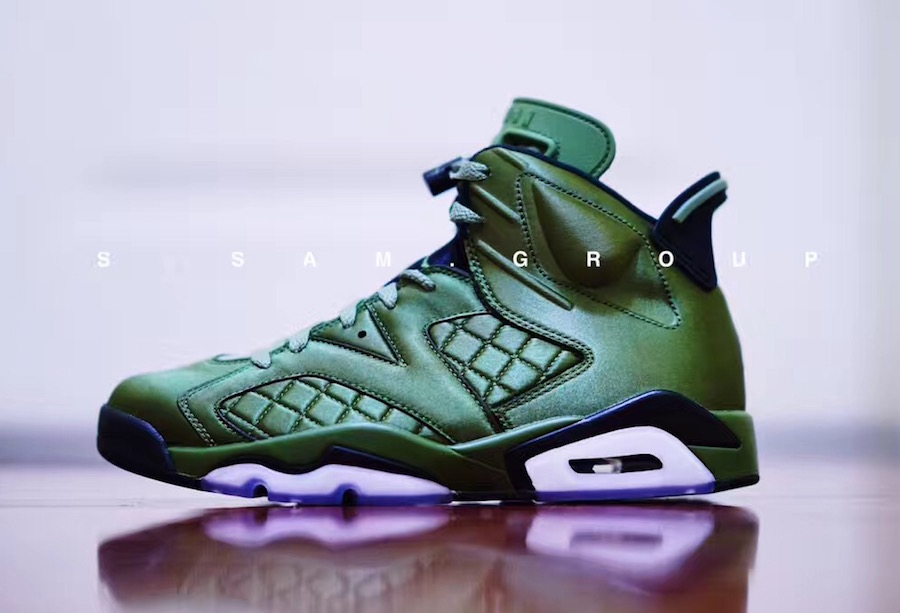 AJ6,Air Jordan 6  鞋盒曝光！巅峰系列 Air Jordan 6 “Flight Jacket” 实物欣赏