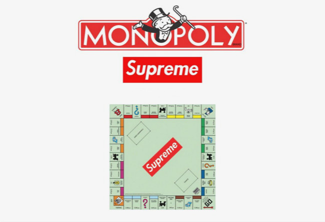 Monopoly,Supreme  Supreme 将与 Monopoly 推出限量版 “大富翁”！