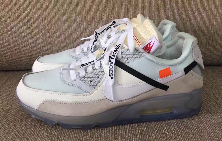 Nike,OFF-WHITE,Nike Air Max 90  瞩目焦点！ Drake 上脚 OFF-WHITE x Nike Air Max 90