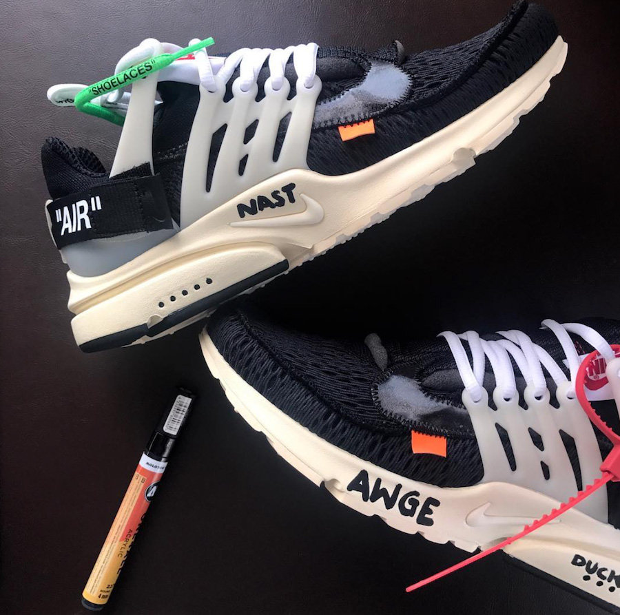 OFF-WHITE,Nike,Air Presto  9 月 1 日发售，OFF-WHITE x Nike Air Presto 细节全览