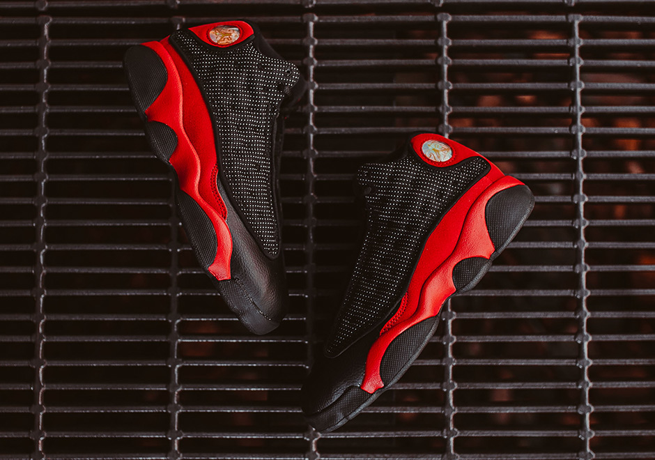 AJ13,Air Jordan 13 Retro  全家族实物欣赏！Air Jordan 13 Retro ＂Bred＂ 本周发售