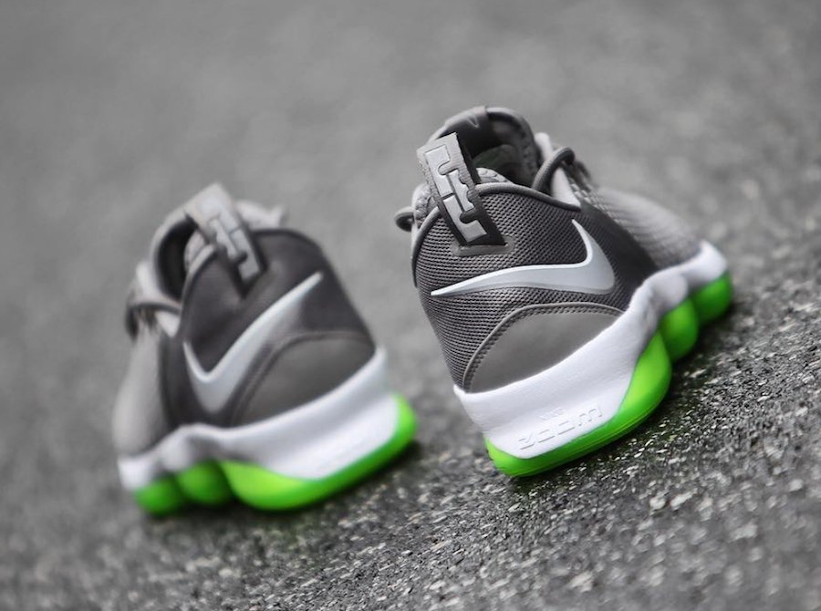 Nike,Nike LeBron 14 Low,  灰绿经典延续！全新 Nike LeBron 14 Low 下月发售