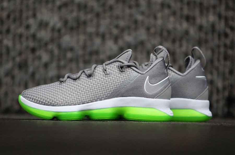 Nike,Nike LeBron 14 Low,  灰绿经典延续！全新 Nike LeBron 14 Low 下月发售