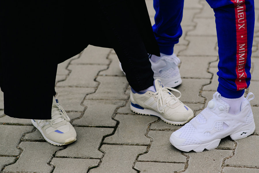 Nike,adidas,球鞋上脚  看看潮人都穿啥？布拉格时装周上脚欣赏