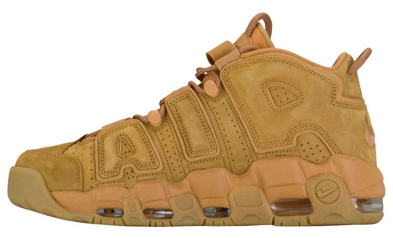 Air More Uptempo,Wheat,Nike  人气小麦色！Air More Uptempo “Wheat” 发售日期确定了！