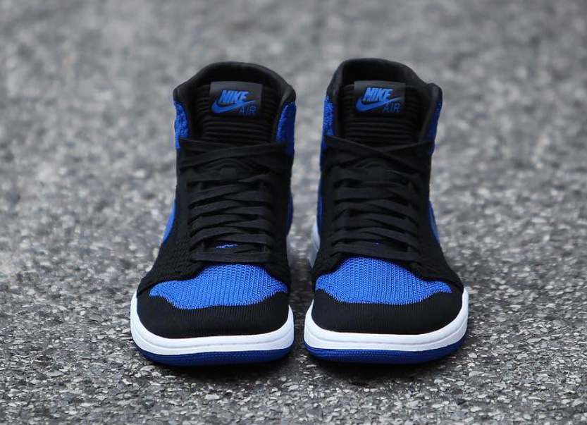 919704-006,AJ1,Air Jordan 1 919704-006AJ1 编织版黑蓝 Air Jordan 1 Flyknit “Royal” 即将发售