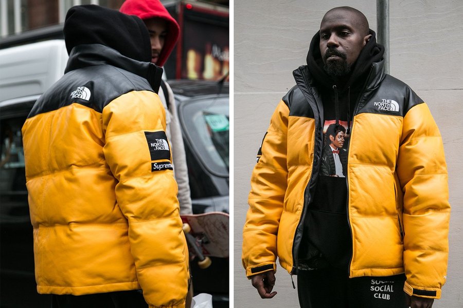 Supreme,The North Face  大开眼界！潮人们在 Sup x The North Face 发售现场都穿什么？