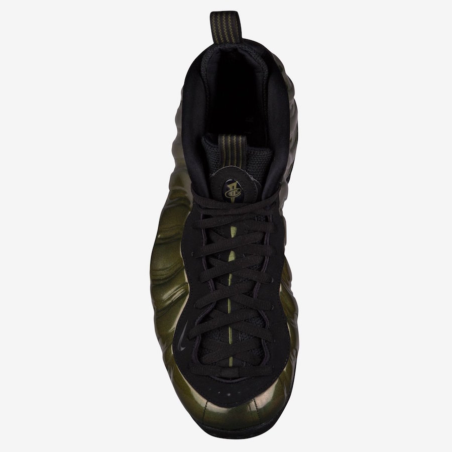 Nike,Air Foamposite One,314996  军绿全息色彩！全新配色 Air Foamposite One 下月发售