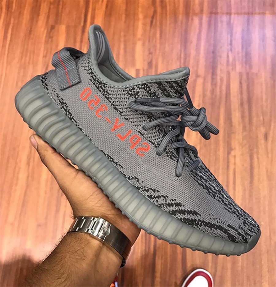 adidas,Yeezy Boost 350 V2,Belu  仅比黄斑马晚一周！新灰橙 Yeezy Boost 350 V2 发售日期释出