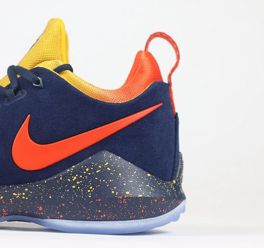 Nike,PG 1  雷霆配色战靴！保罗·乔治晒出全新 Nike PG 1 PE