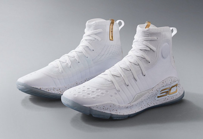 Curry 4,Under Armour  再次登场！白金配色 Curry 4 本周上架发售