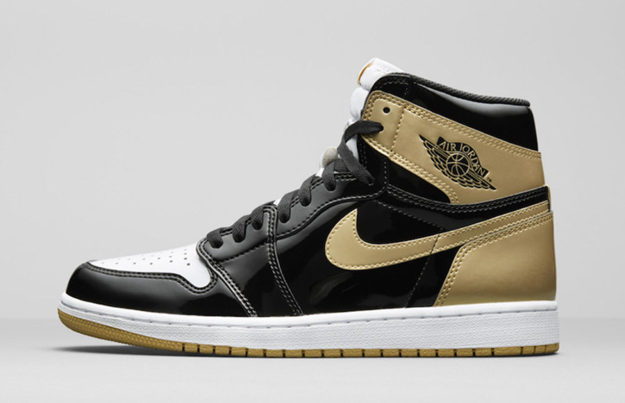 861428-001,Gold Top 3,AJ1,Air  中国仅 13 家店铺！黑金鸳鸯 AJ1 “Gold Top 3” 发售详情公布