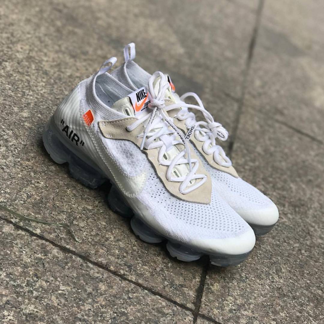 Nike,OFF-WHITE,VaporMax  明年的重头戏！两双 OFF-WHITE x VaporMax 实物欣赏