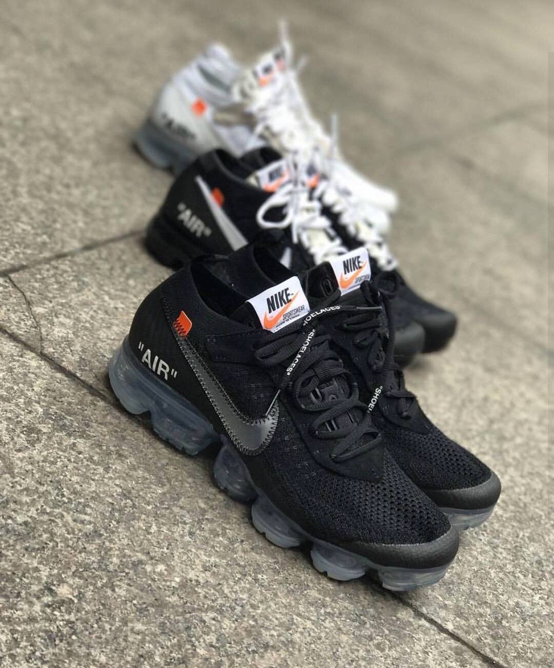 Nike,OFF-WHITE,VaporMax  明年的重头戏！两双 OFF-WHITE x VaporMax 实物欣赏