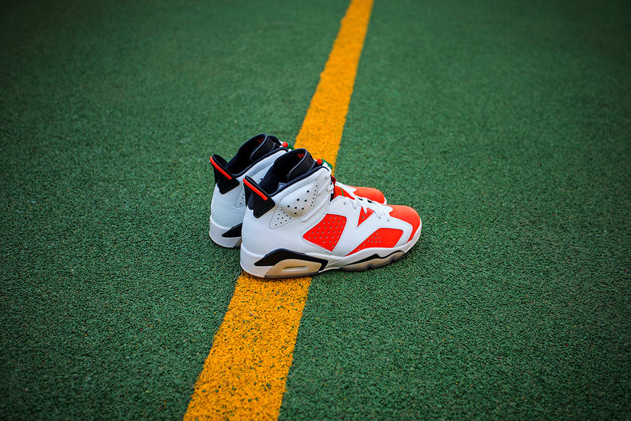 aj6,air jordan 6  小编提前开箱 air jordan 6 佳得乐!