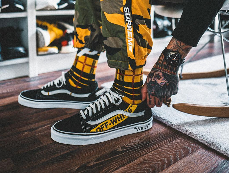 Vans x off white willy hotsell