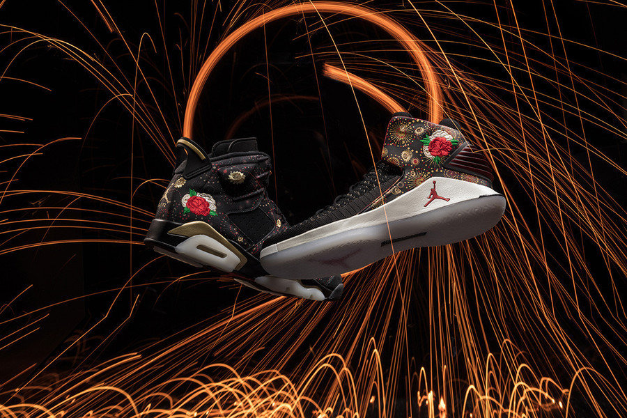 aj中国年配色两款带刺绣的airjordan将于下周发售