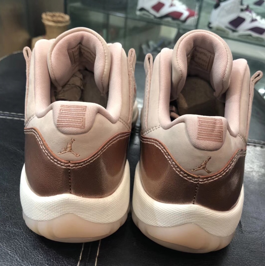 aj11玫瑰金女鞋乔11图片