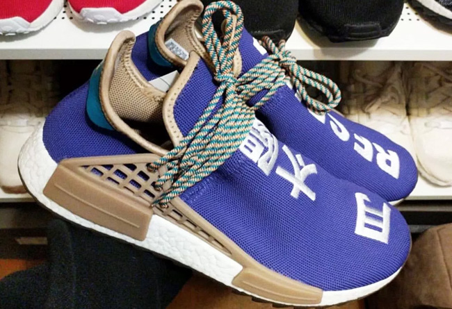 Hu NMD,菲董,adidas  Pharrell x adidas Hu NMD “Respira” 更多实物图片亮相