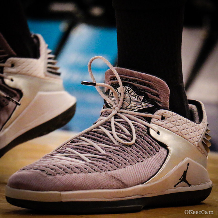 卡哇伊专属伦纳德上脚airjordan32low马刺配色pe