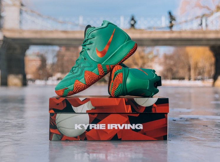 Nike,Kyrie 4  全新诱人配色！超高人气 Kyrie 4 “Fall Foliage” 美国区发售！