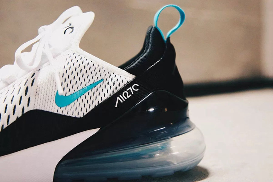 Air Max 270,Nike,Teal  超厚大气垫加持！又一款 Air Max 270 全新配色实物曝光