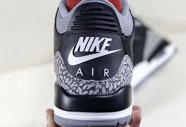 Air Jordan 3,Black Cement,8542  为何如此期待？2018 黑水泥 Air Jordan 3 最新细节曝光