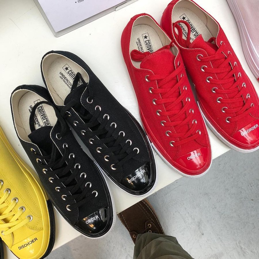 Converse,UNDERCOVER,Chuck Tayl  标语元素加持！UNDERCOVER x Converse 联名实物曝光