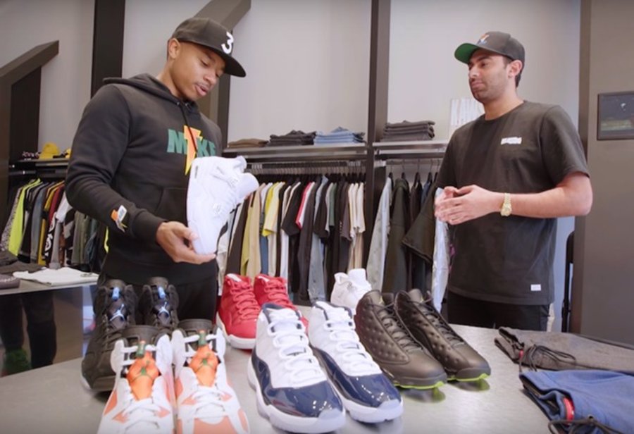Sneaker Shopping,Nike,Air Jord  小托马斯做客 《明星逛鞋店》，看看他花了 2000 美元买了什么？