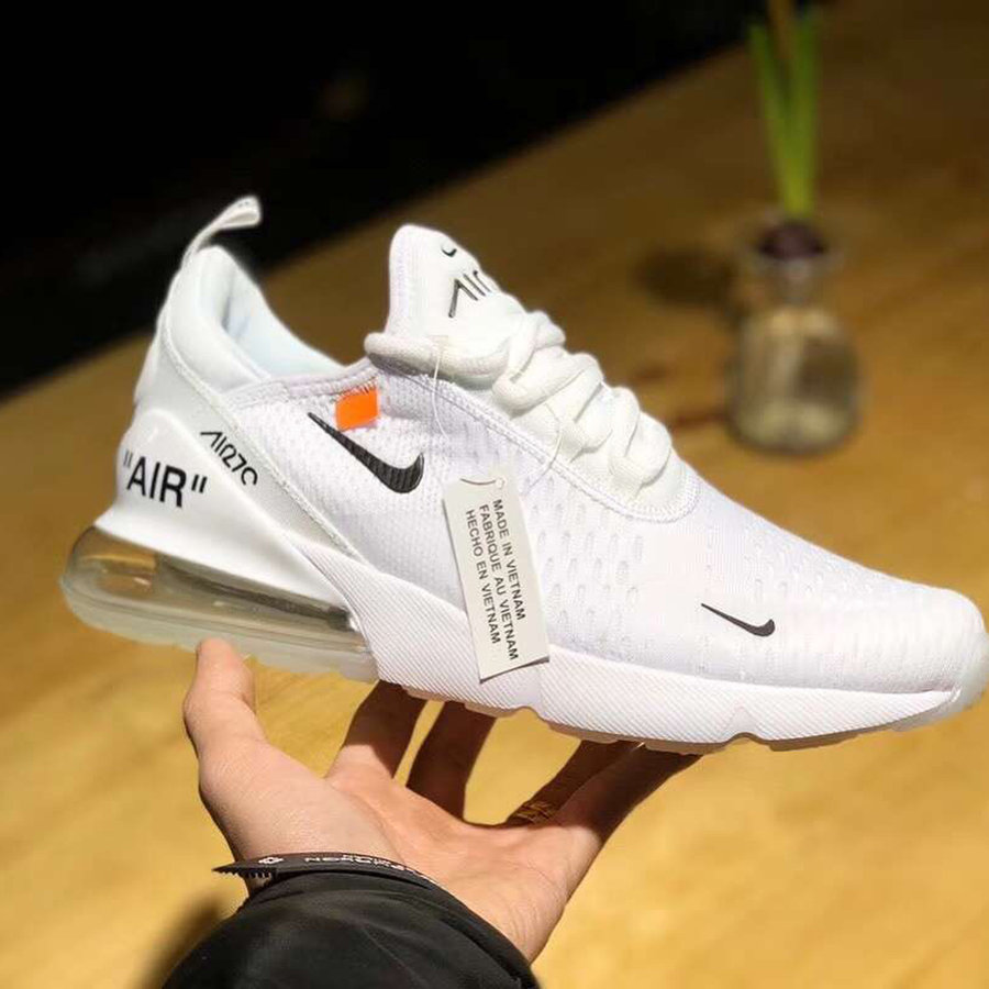 OFF-WHITE,Nike,Air Max 270,  到底是真是假？OFF-WHITE x Air Max 270 实物图片首次曝光