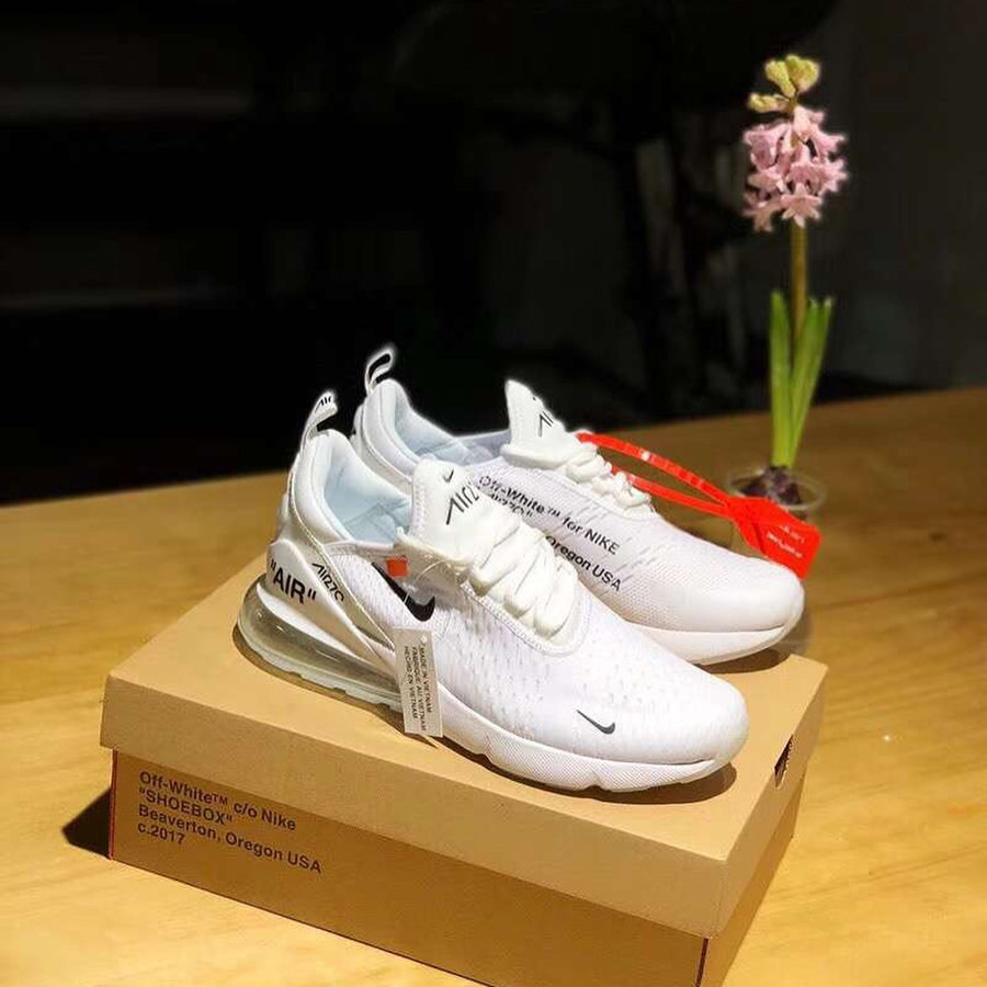 OFF-WHITE,Nike,Air Max 270,  到底是真是假？OFF-WHITE x Air Max 270 实物图片首次曝光