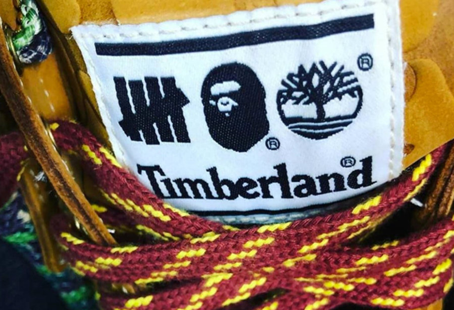 BAPE,UNDEFEATED,Timberland  强势三方联名！BAPE x UNDEFEATED x Timberland 实物曝光！