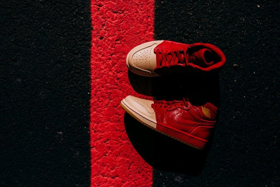 AJ1,Air Jordan 1,  女生专属配色！全新撞色设计 Air Jordan 1 美图欣赏