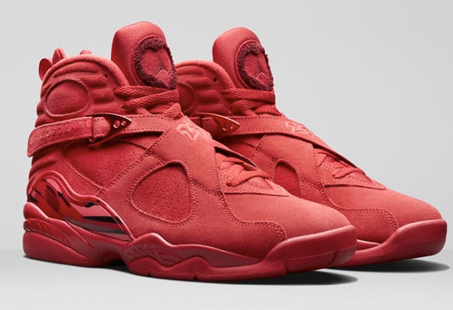 Air Jordan 8,AJ8,Valentine’s D  配色讨喜细节完美！这双今年情人节大礼可要盯紧了！