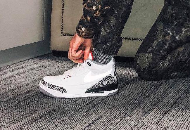 AJ3,Air Jordan 3  Justin Timberlake 上脚了一双你从未见过的 AJ3！