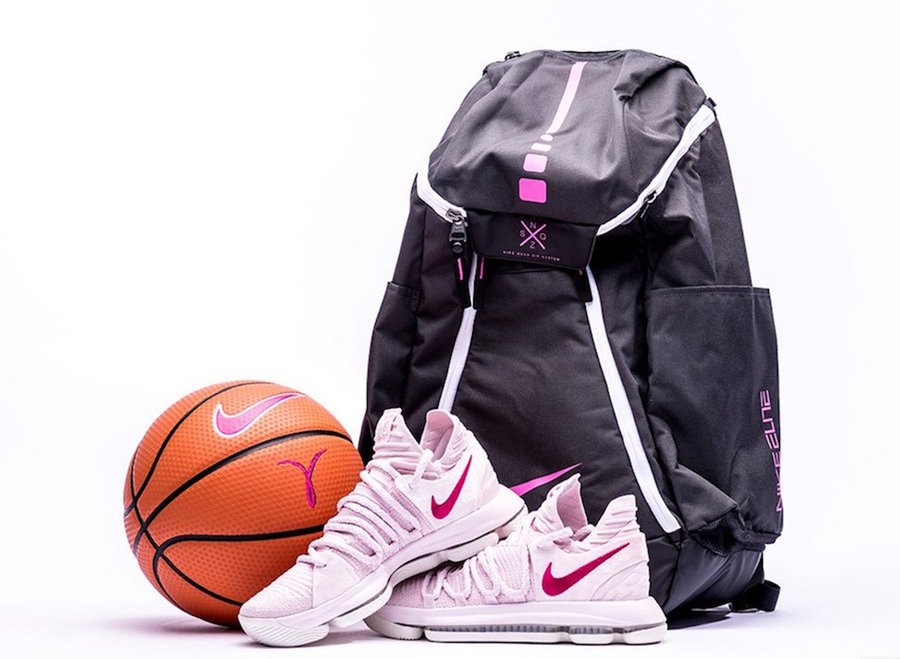 Nike,KD 10,Aunt Pearl  抗乳腺癌配色！粉红 Nike KD 10 “Aunt Pearl” 实物曝光