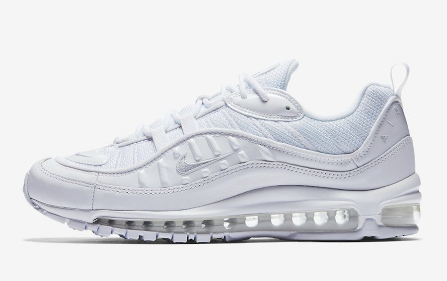 小白鞋家族再填一員nikeairmax98triplewhite即將發售