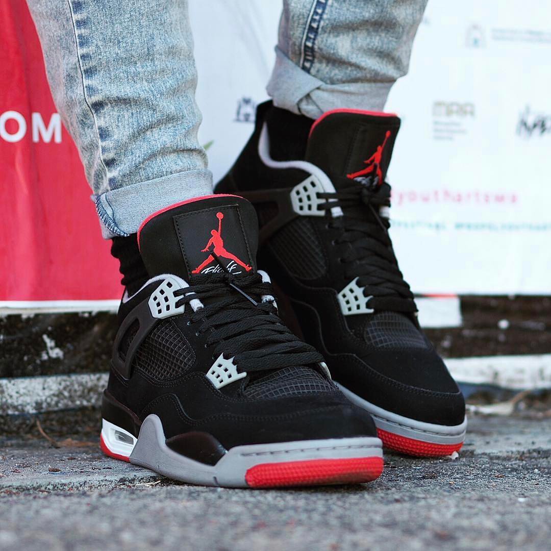 Air Jordan 4,AJ4  七年之后惊喜回归！Air Jordan 4 “Bred” 或于明年复刻