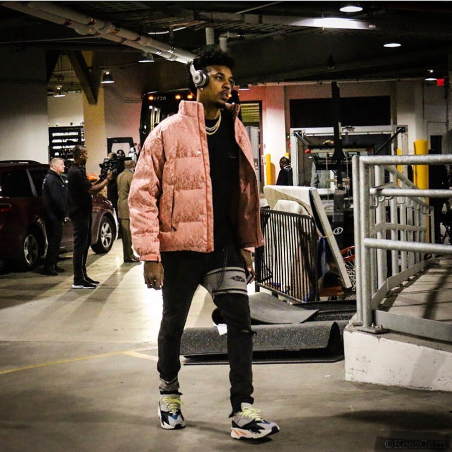 adidas,nick young,yeezy,500  把老爹鞋穿上赛场!