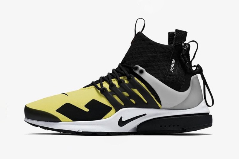 Nike,ACRONYM  全新配色 ACRONYM x Air Presto Mid 曝光！或于九月登场