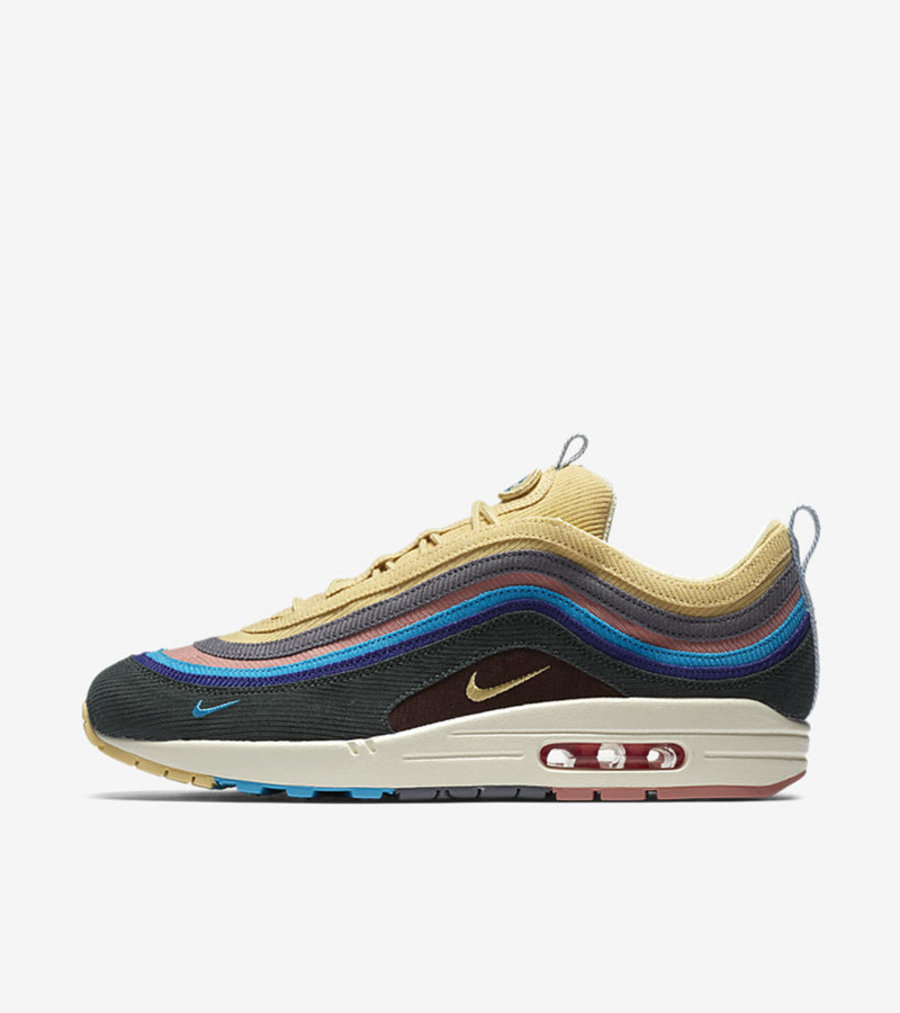 Nike,Air Max 1/97,AJ4219-400  这个曾经拍到 60W 的 Air Max 1/97，国内发售日期确定