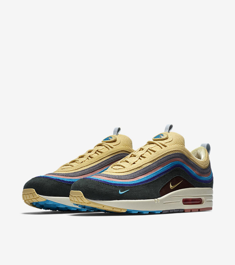 Nike,Air Max 1/97,AJ4219-400  这个曾经拍到 60W 的 Air Max 1/97，国内发售日期确定