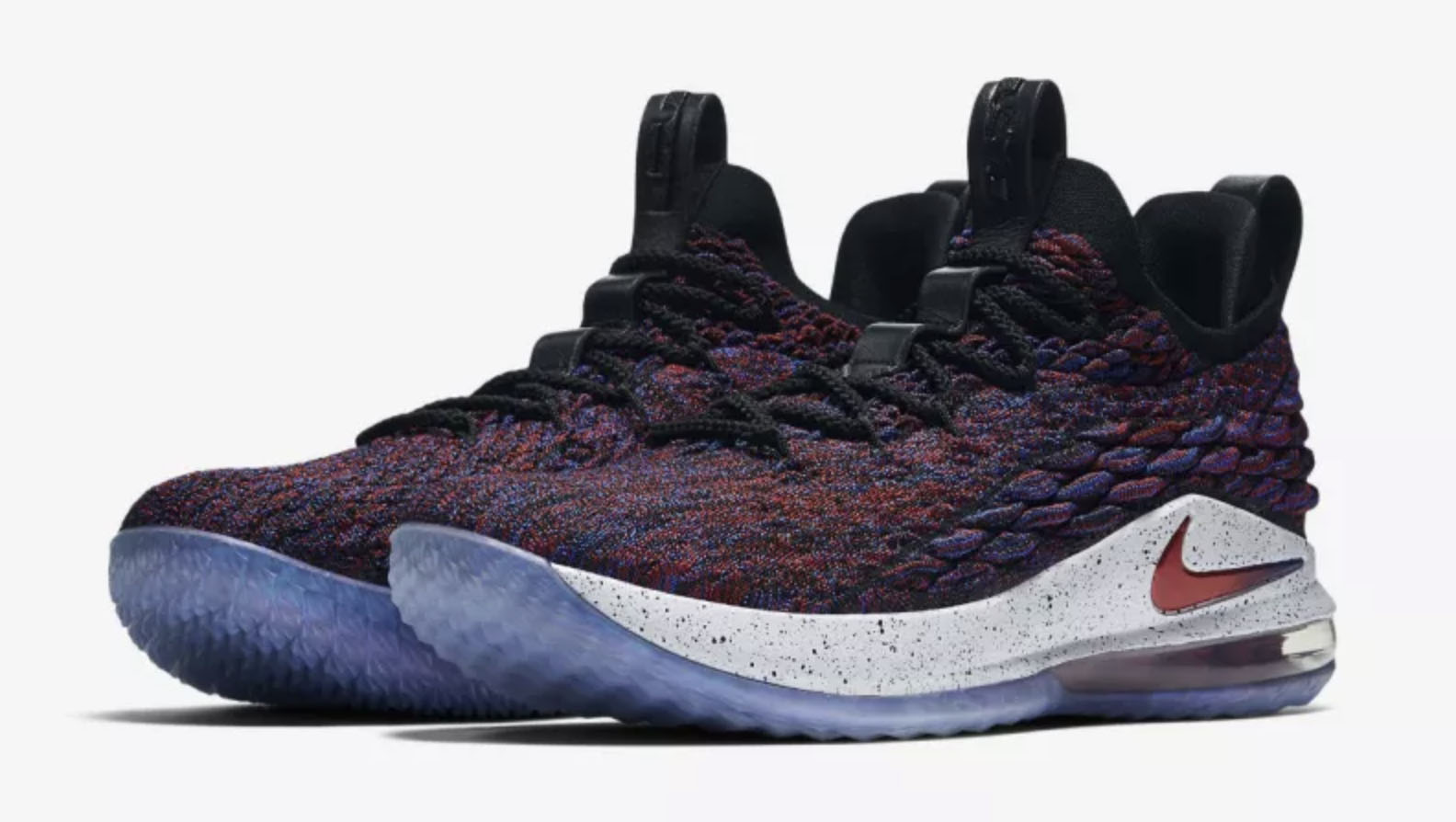 前zoom后max詹姆斯全明星上脚的lebron15low即将发售